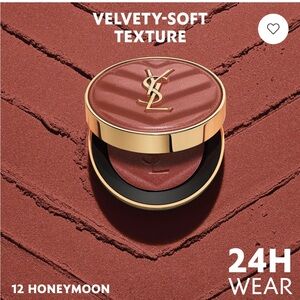 YSL BUILDABLE BLURRING POWDER BLUSH - NEW SHADE - 12 HONEYMOON